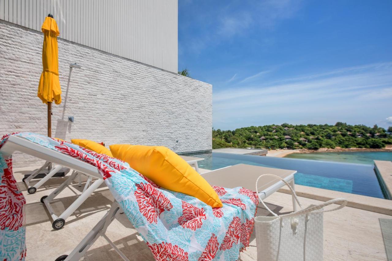 Beachside Villa - B18 - At Bayside Luxury Villas Samrong Bay Beach, 4 Bed 5 Bath, Sea & Sunset Views, Only 200M Walk To The Beach Choeng Mon Exteriér fotografie