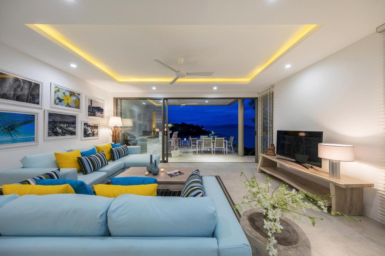 Beachside Villa - B18 - At Bayside Luxury Villas Samrong Bay Beach, 4 Bed 5 Bath, Sea & Sunset Views, Only 200M Walk To The Beach Choeng Mon Exteriér fotografie